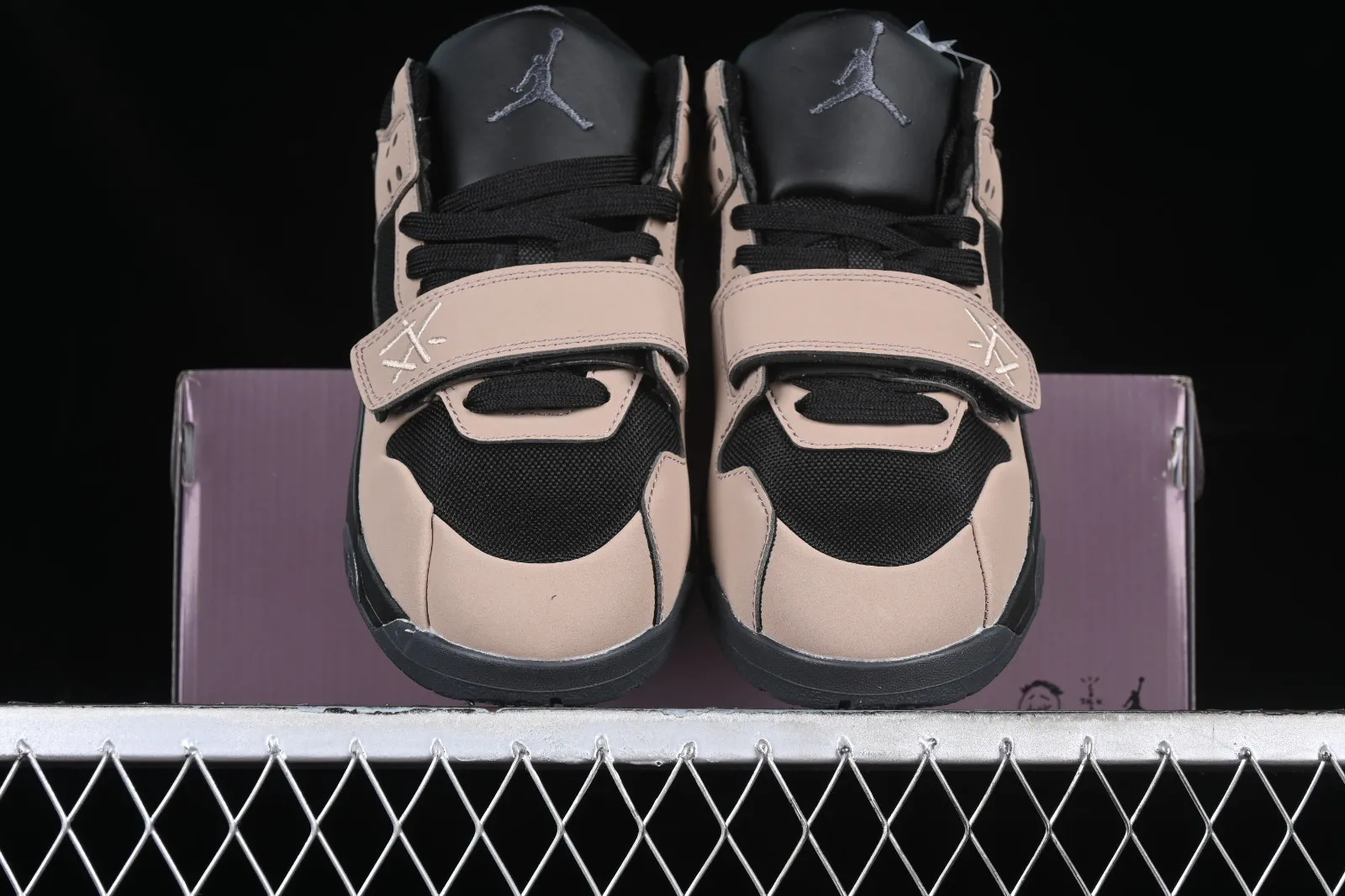 Travis Scott x Air Jordan Cut The Check Brown Black FZ8117-214