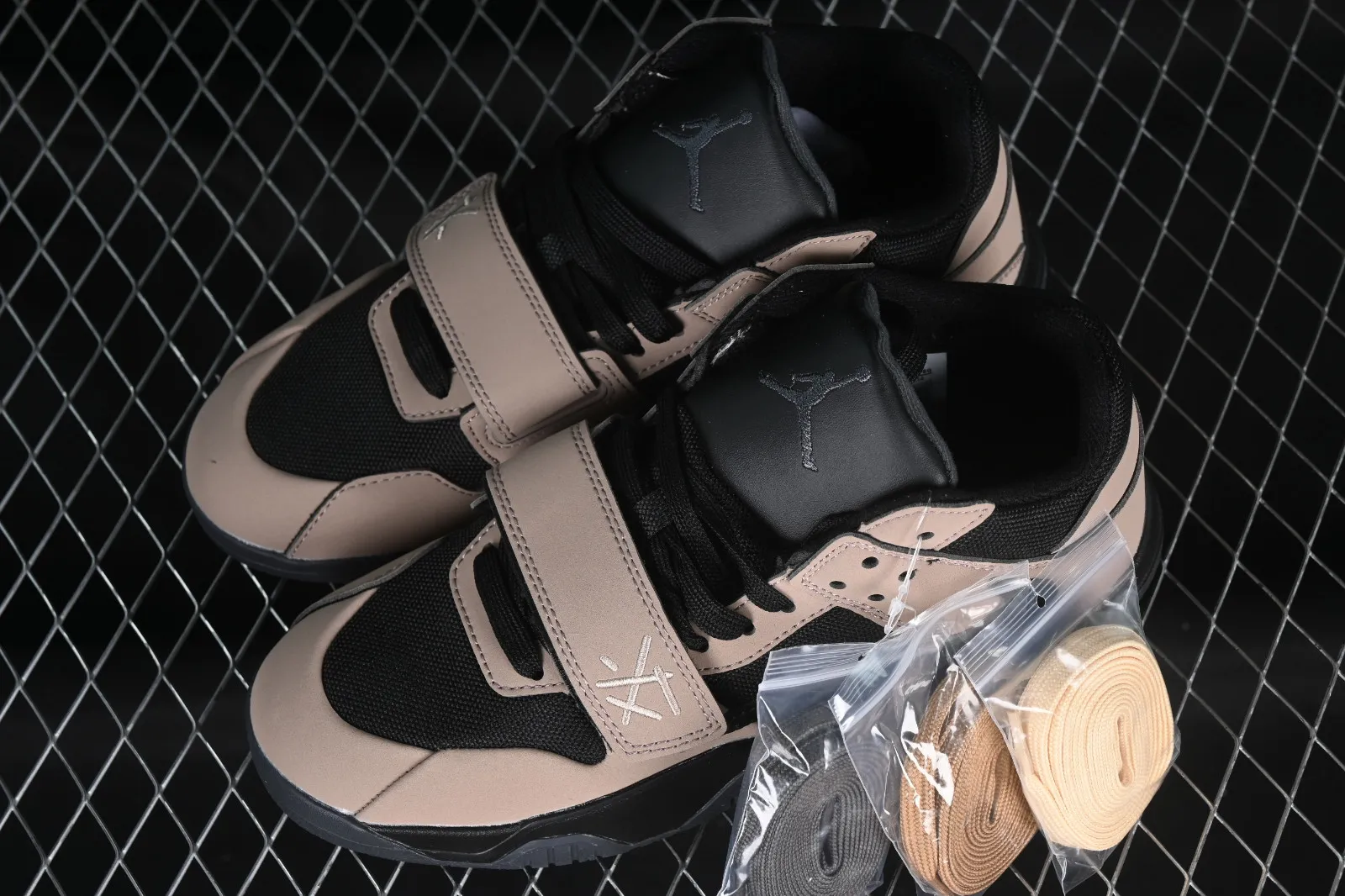 Travis Scott x Air Jordan Cut The Check Brown Black FZ8117-214