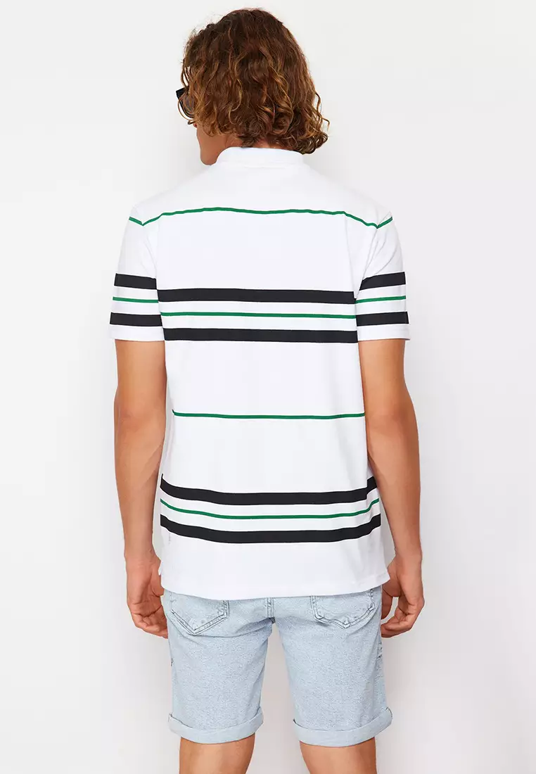 Trendyol Striped Polo Shirt