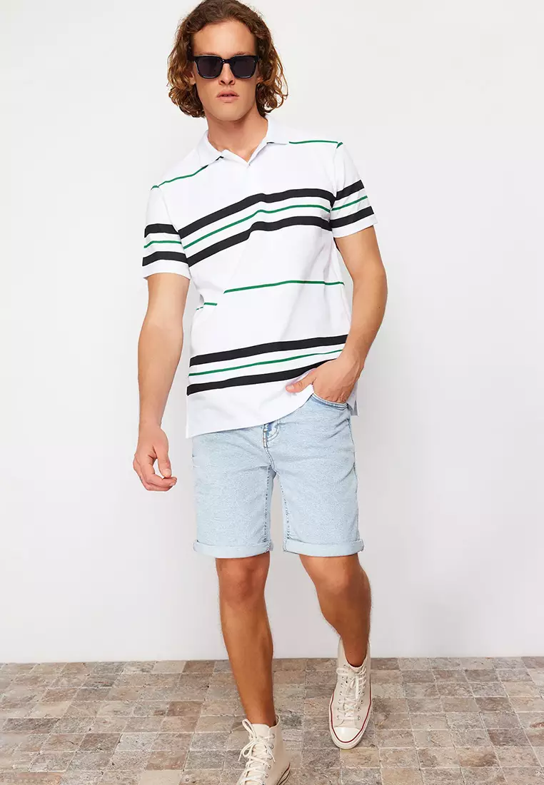 Trendyol Striped Polo Shirt