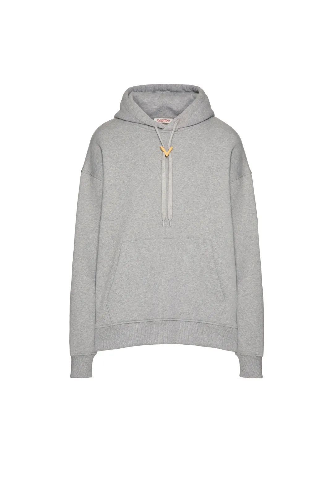 Valentino Garavani VLogo cotton Grey hoodie