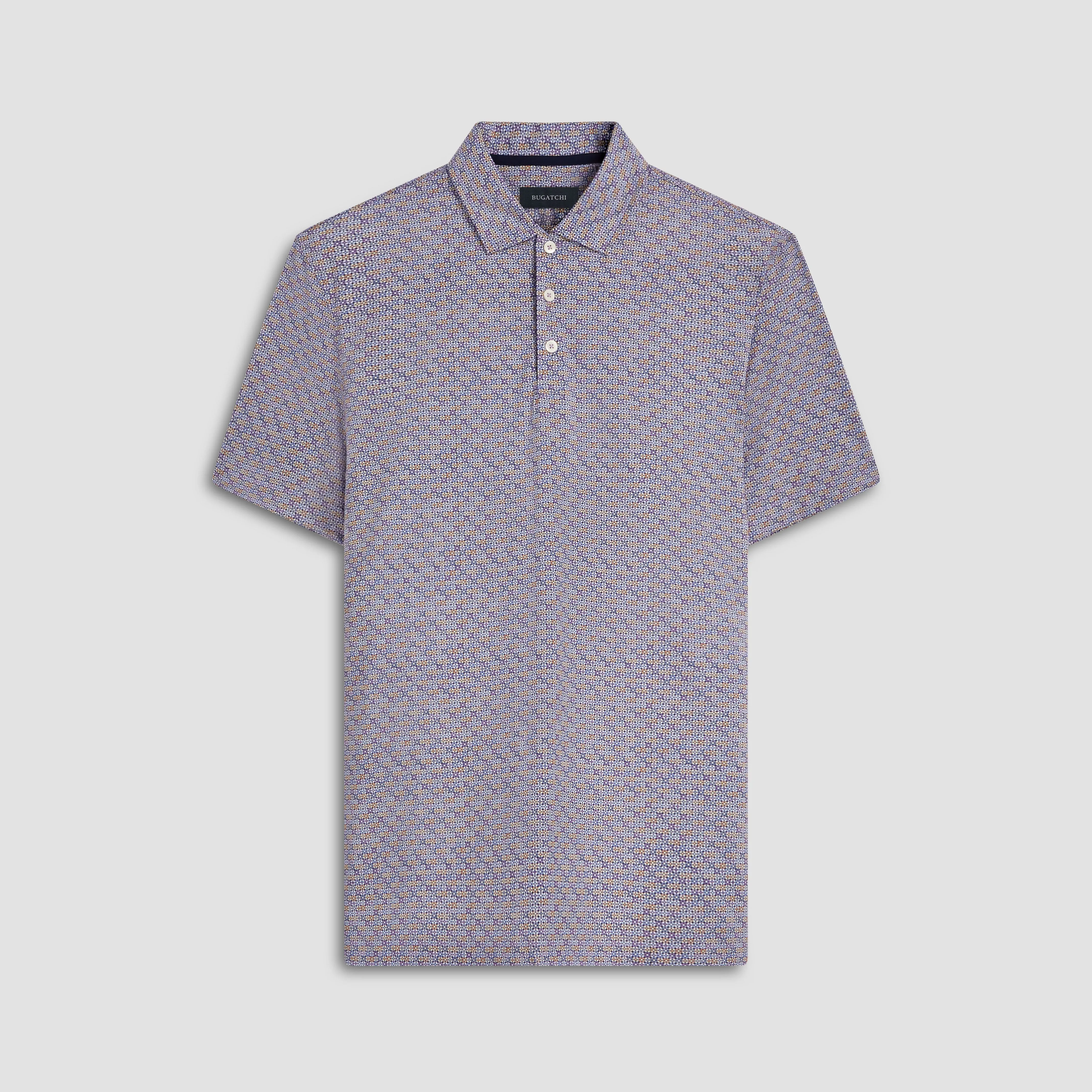 Victor Mosaic Print OoohCotton Polo