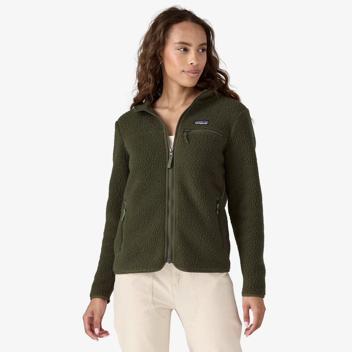 Women's Retro Pile Fleece Hoody - Patagonia Women's Retro Pile Hoody